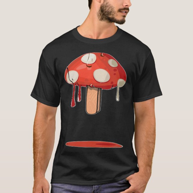 Melting Mushroom Popsicle T-Shirt (Vorderseite)