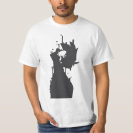Melting Shadow Boy Anime T-Shirt T - Shirt Design
