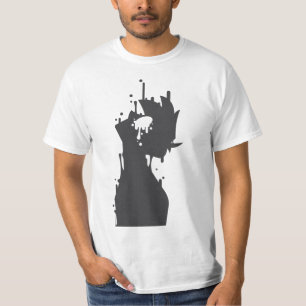 Melting Shadow Boy Anime T-Shirt T - Shirt Design