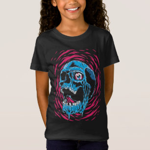 Melting Skull: Psychedelischer Horror T-Shirt