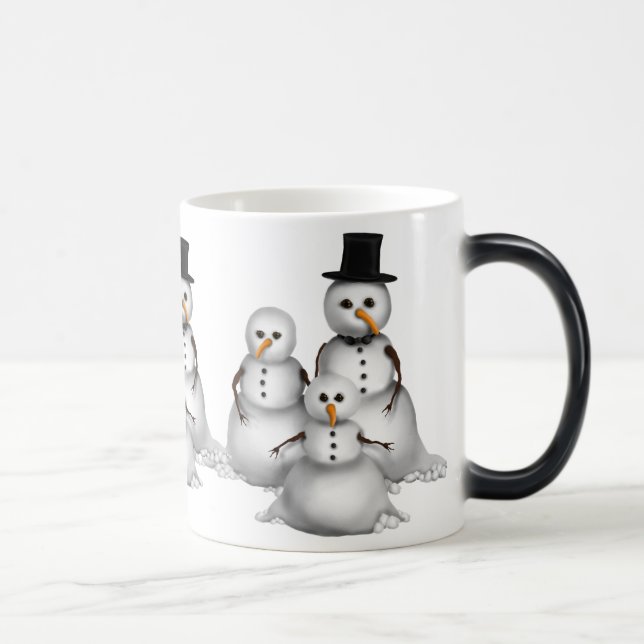 Melting Snowman Tasse (Rechts)