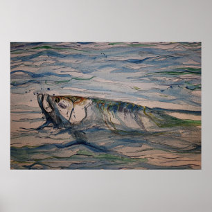 Melting Tarpon Poster