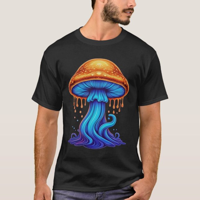 Melty Mushroom Vibes T-Shirt (Vorderseite)