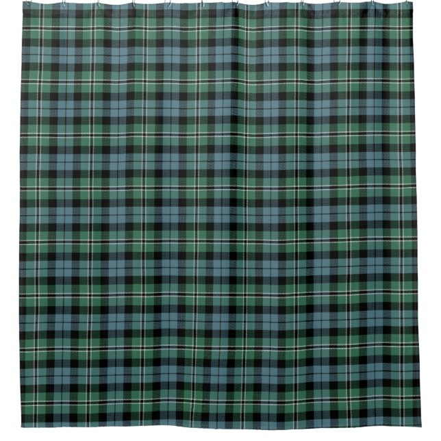 Melville Tartan Duschvorhang (Vorderseite)