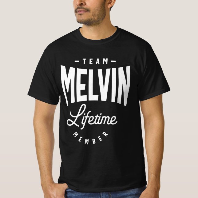 Melvin Personalisiert Name T-Shirt (Vorderseite)
