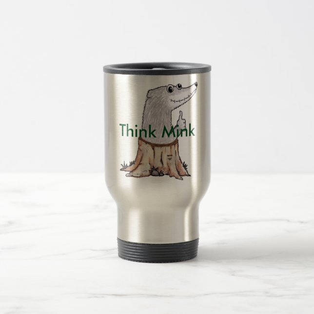 Melvin T. Mink Reise-Tasse Reisebecher (Mittel)