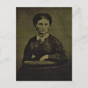 Melvina Jane (RUPP) ZARFOS 1856-1944 Postkarte