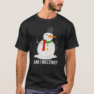 Melze ich im Frühling Schneemannschmelze? T-Shirt