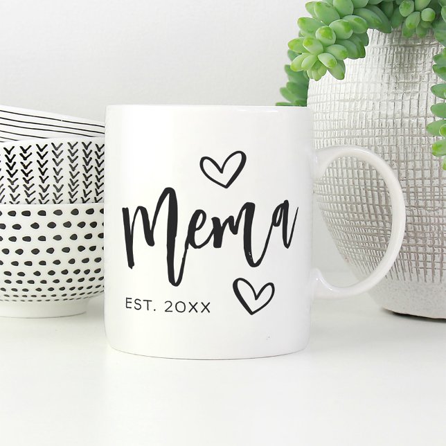 Mema Year Etablierte Oma Kaffeetasse (Von Creator hochgeladen)