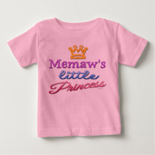 Memaas Kleiner Prinzessin Baby Kleinkind T - Shirt