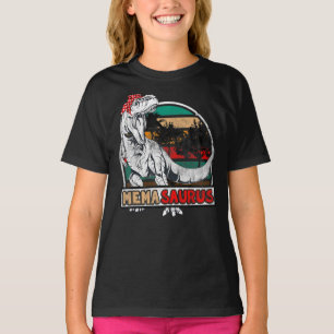 Memasaurus Rex Dinosaur Mema Saurus Familie Matchi T-Shirt