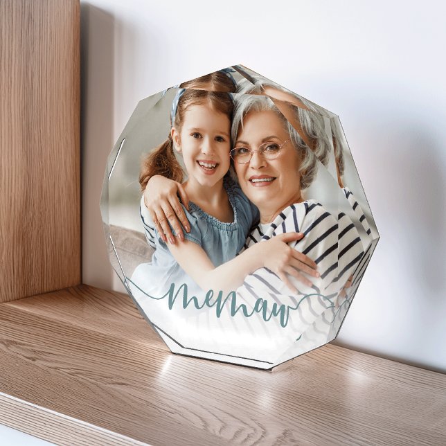 Memaw | Oma Script Overlay Fotoblock (Von Creator hochgeladen)