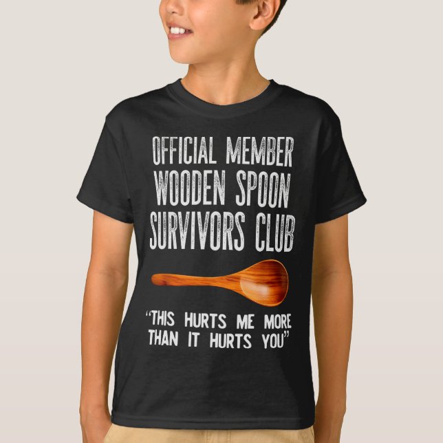Member Wooden Son Survivors Club This Hurt Me  T-Shirt (Vorderseite)