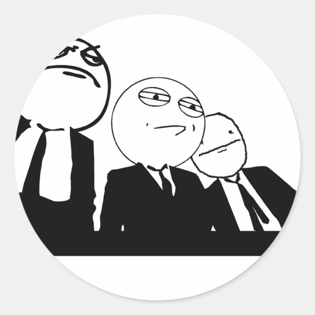 Membergruppe Runder Aufkleber (Vorderseite)