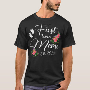 Meme 2022 Blume zum Muttertag T-Shirt