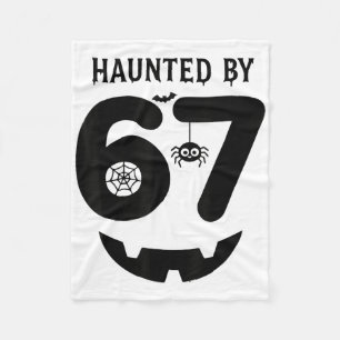 Meme 6 7 italienischer Brainrot Halloween-Kostüm V Fleecedecke