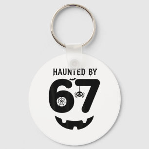 Meme 6 7 italienischer Brainrot Halloween-Kostüm V Schlüsselanhänger
