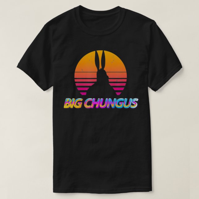 Meme Big Chungus T-Shirt (Design vorne)