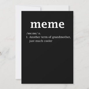 Meme Definition Funny Oma Mutter Day Frauen Save The Date