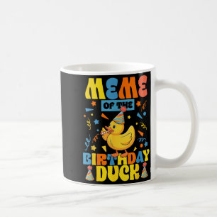Meme des Geburtstagsentenjungen-Gummienten-Geburts Kaffeetasse