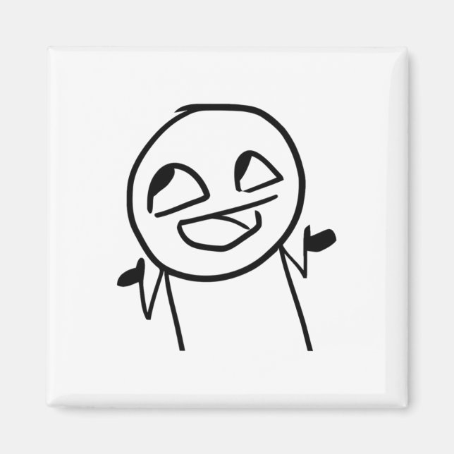 Meme - Ehm Ops Sticker Magnet (Vorne)