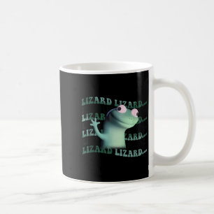 Meme Funny Weirdcore Animal Women Men Lizard Lizar Kaffeetasse