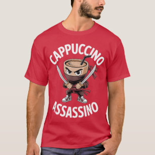 Meme Italien Brainrot Cappuccino Assassino Lustig  T-Shirt