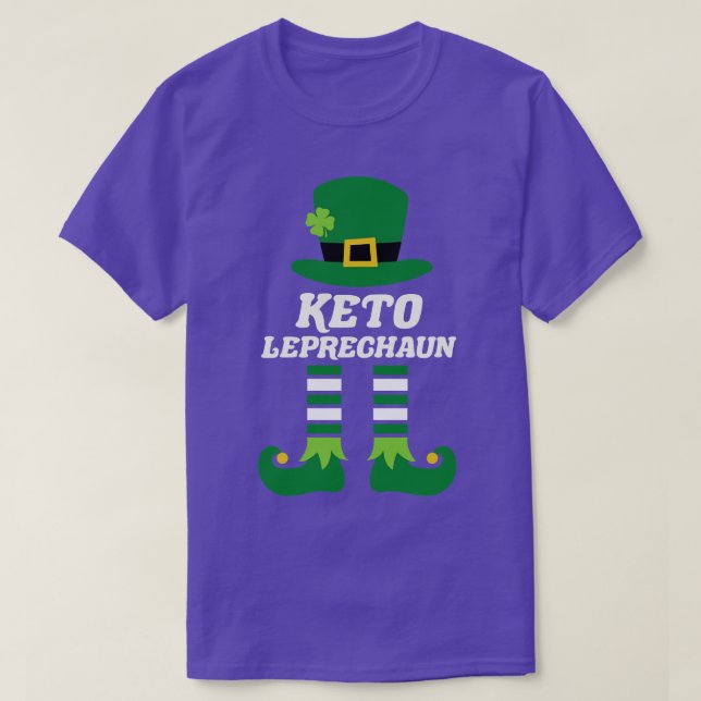 Meme Keto St Patricks Day Low b T-Shirt (Design vorne)