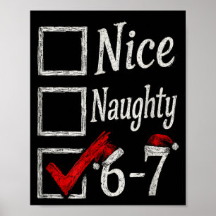 Meme Nice Schnaes Weihnachten Lustiges Geschenk Mä Poster