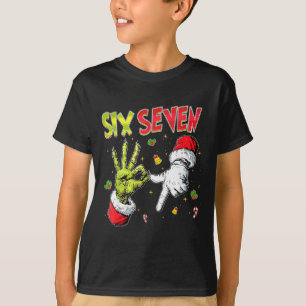 Meme Nummer 67 Bro Slang Sechs Sieben Weihnachten  T-Shirt