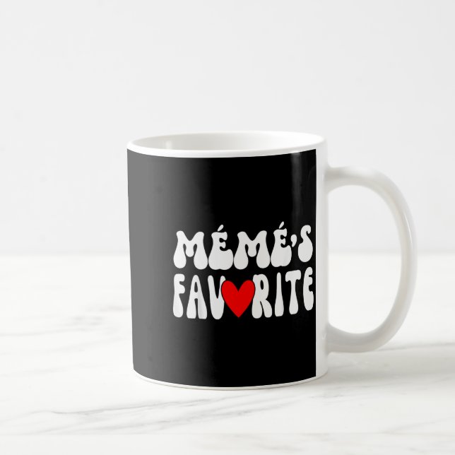 MÉmÉ’s Favorite Funny Grandparent Granhild Humor  Kaffeetasse (Rechts)