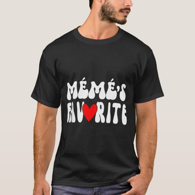 MÉmÉ’s Favorite Funny Grandparent Granhild Humor  T-Shirt (Vorderseite)