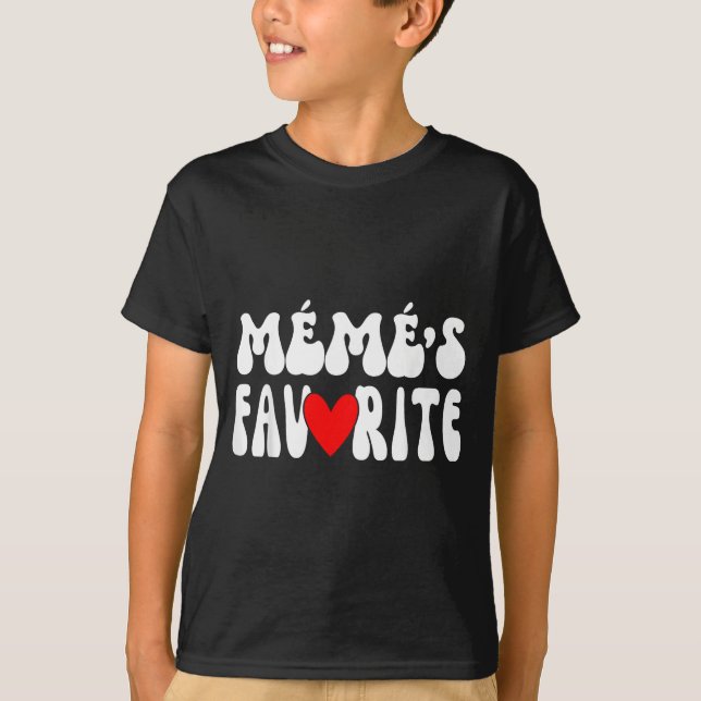MÉmÉ’s Favorite Funny Grandparent Granhild Humor  T-Shirt (Vorderseite)