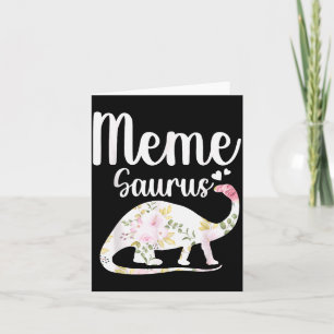 Meme Saurus Oma Muttertag Erntedankfest Weihnachte Karte