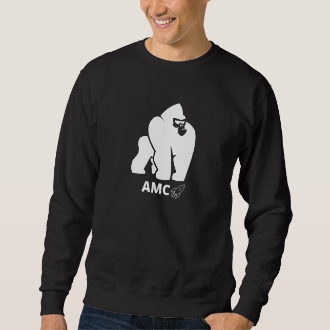 Meme Stock - Amc - To Moon - Kurze Squeeze - G Sweatshirt (Vorderseite)