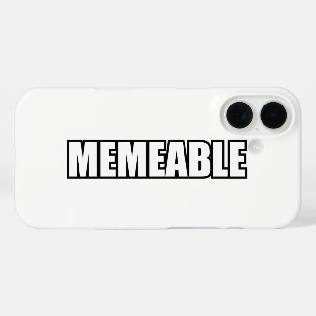 MEMEABLE Case-Mate iPhone HÜLLE (Rückseite (Horizontal))