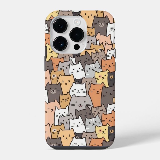 Memekatze iPhone Hülle (Rückseite)