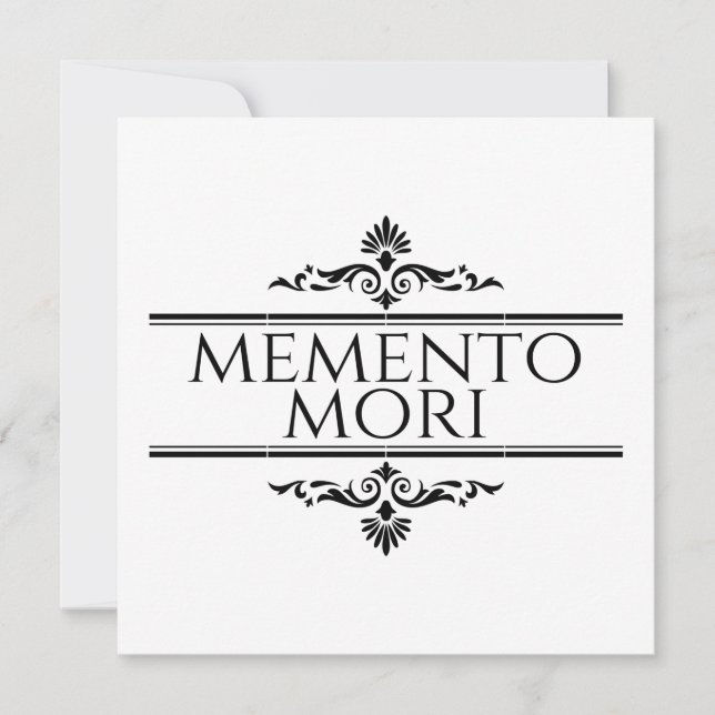 Memento Mori (Vorderseite)