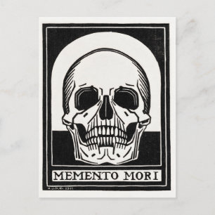 Memento mori (1916) von Julie de Graag (1877-1924) Postkarte