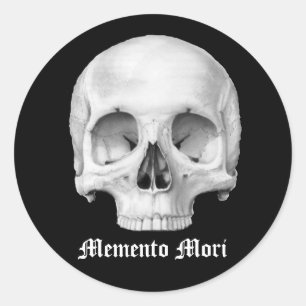 Memento mori Aufkleber