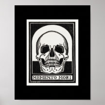 Memento mori Black Skeleton von Julie de Graag