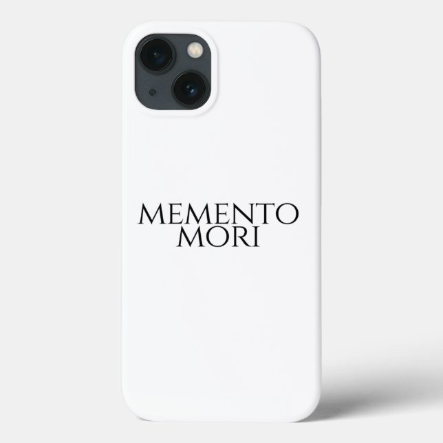 Memento Mori Case-Mate iPhone Hülle (Rückseite)