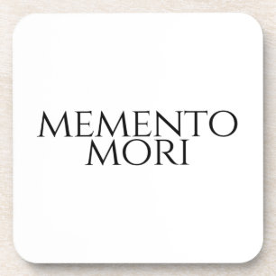 Memento Mori Getränkeuntersetzer