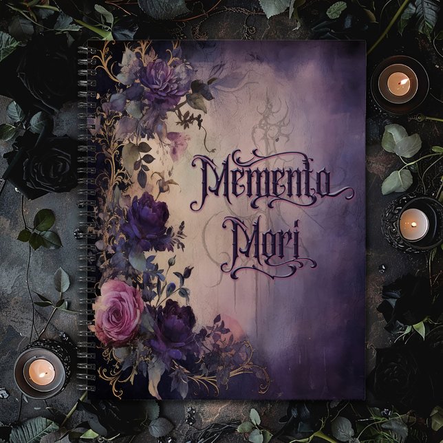 Memento Mori Gothic Notizbuch (Von Creator hochgeladen)