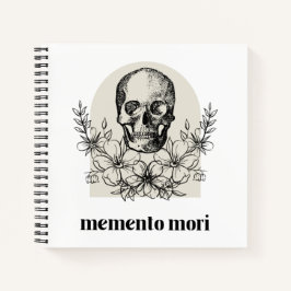 Memento Mori - Hardcover Bullet Journal  Notizbuch