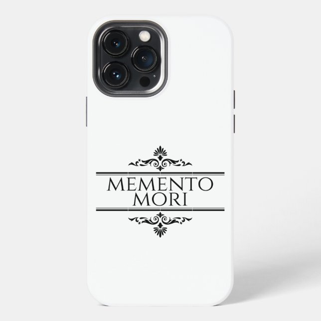 Memento Mori iPhone Hülle (Rückseite)