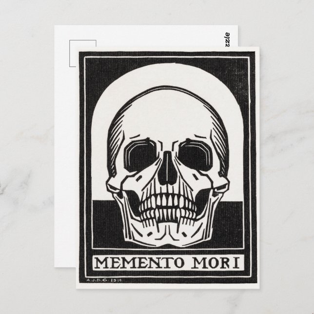 Memento Mori | Julie de Graag | Postkarte (Vorne/Hinten)