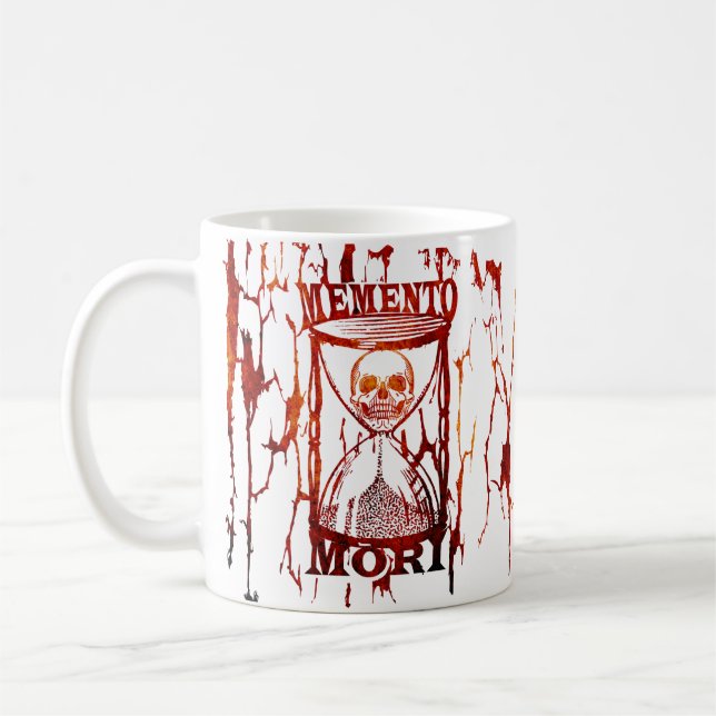 Memento mori kaffeetasse (Links)