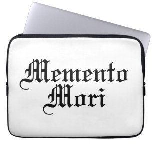 Memento Mori - lateinische Phrase Laptopschutzhülle