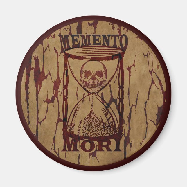 Memento mori magnet (Vorne)